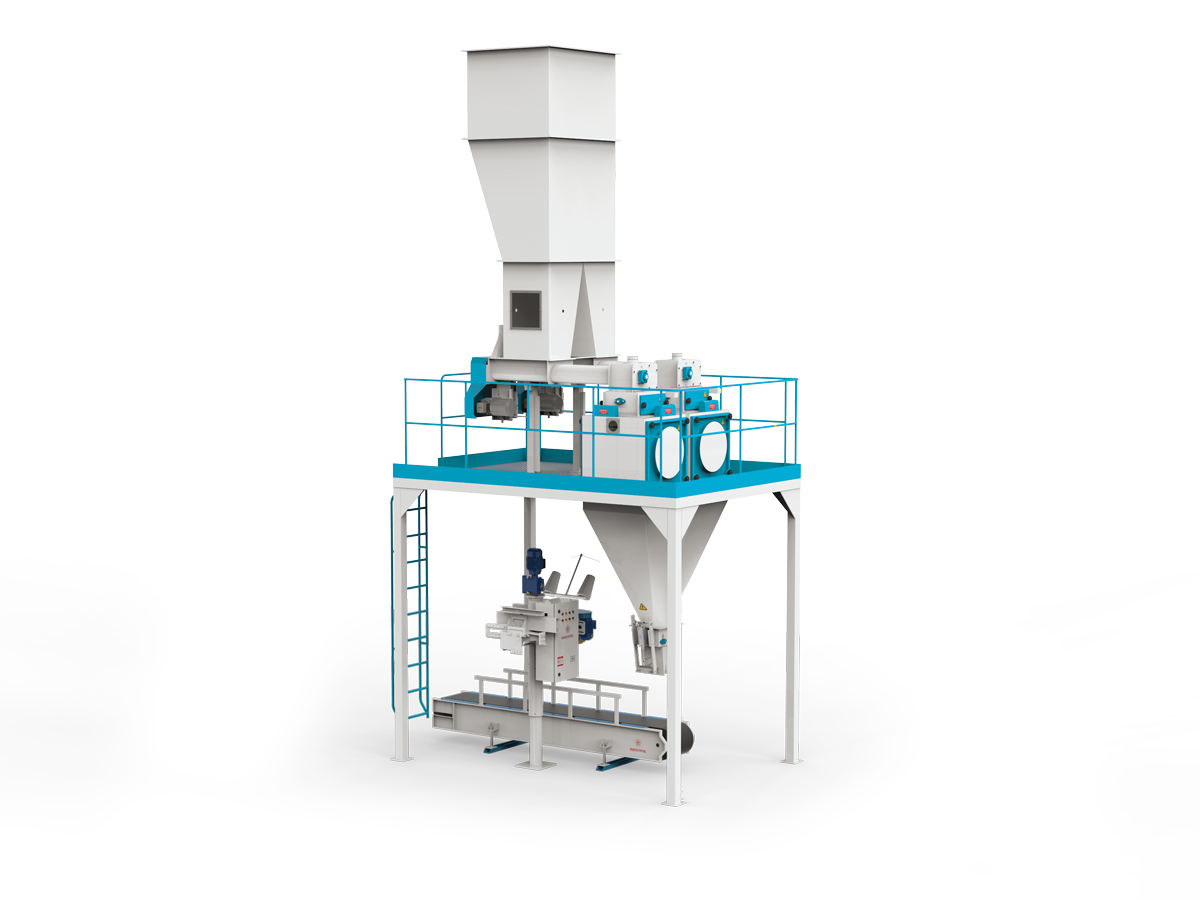 Tek Tartım Tek İstasyonlu Kepek Paketleme Makinası 15/50 Kg1