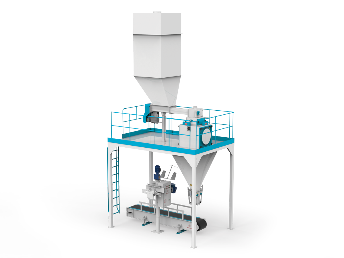 Çift Tartım Tek İstasyon Kepek Paketleme Makinası 15/50 Kg2