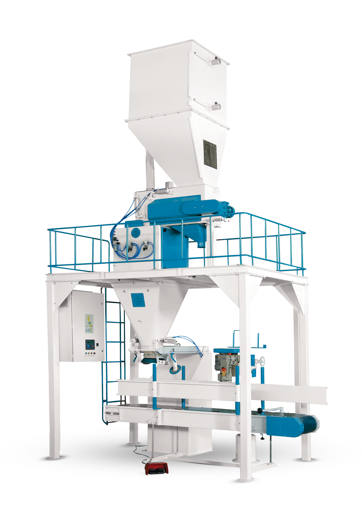 Flour Bagging Machine System With Single Weigh Hopper & Single Station 5/10 Kg3
